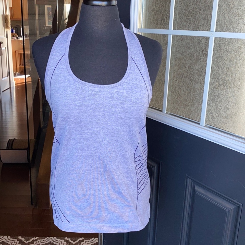 FABLETICS AISHA Purple Seamless Tank Top